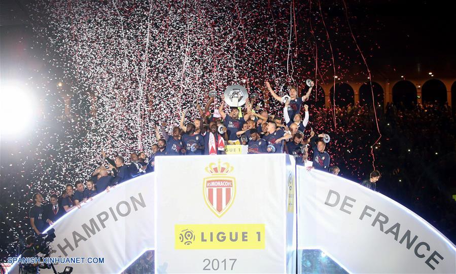 （体育）（3）足球——法甲联赛：摩纳哥夺冠 