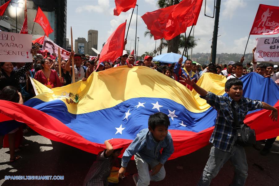 (5)VENEZUELA-CARACAS-SOCIEDAD-PROTESTA