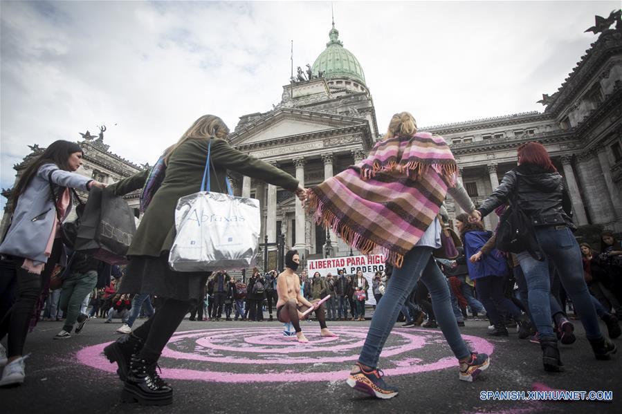 (1)ARGENTINA-BUENOS AIRES-SOCIEDAD-PROTESTA