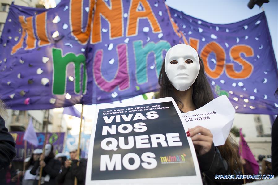 (8)ARGENTINA-BUENOS AIRES-SOCIEDAD-PROTESTA