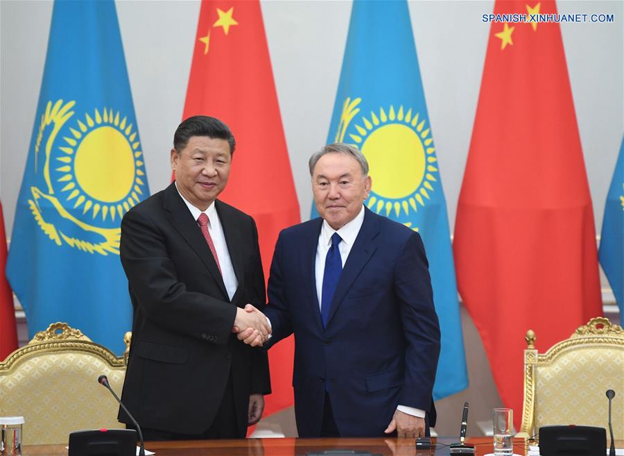 (4)KAZAJISTAN-ASTANA-CHINA-POLITICA-XI JINPING