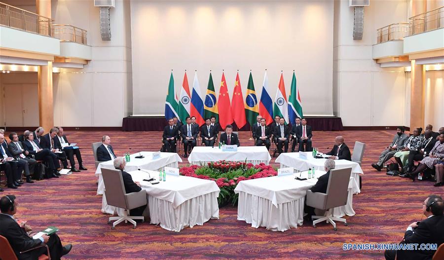 GERMANY-HAMBURG-XI JINPING-BRICS-MEETING 