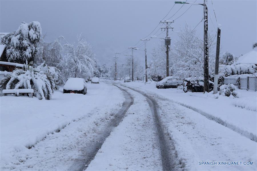 (10)CHILE-SANTIAGO-MEDIO AMBIENTE-CLIMA
