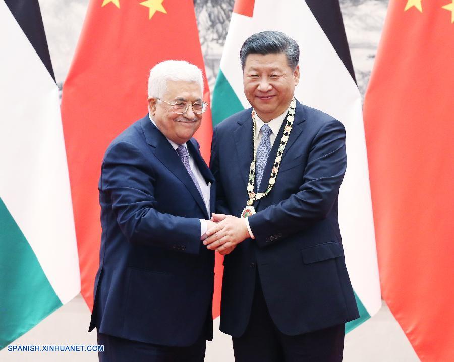 China apoya la solución política de la cuestión palestina mediante la fórmula de dos Estados, dijo hoy el presidente chino, Xi Jinping.