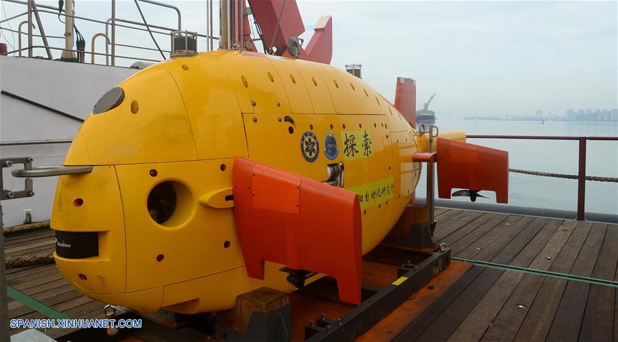 El buque de investigación chino Kexue zarpó hoy del puerto de Xiamen en la provincia de Fujian, este de China, para continuar su expedición científica en el Mar Meridional de China.