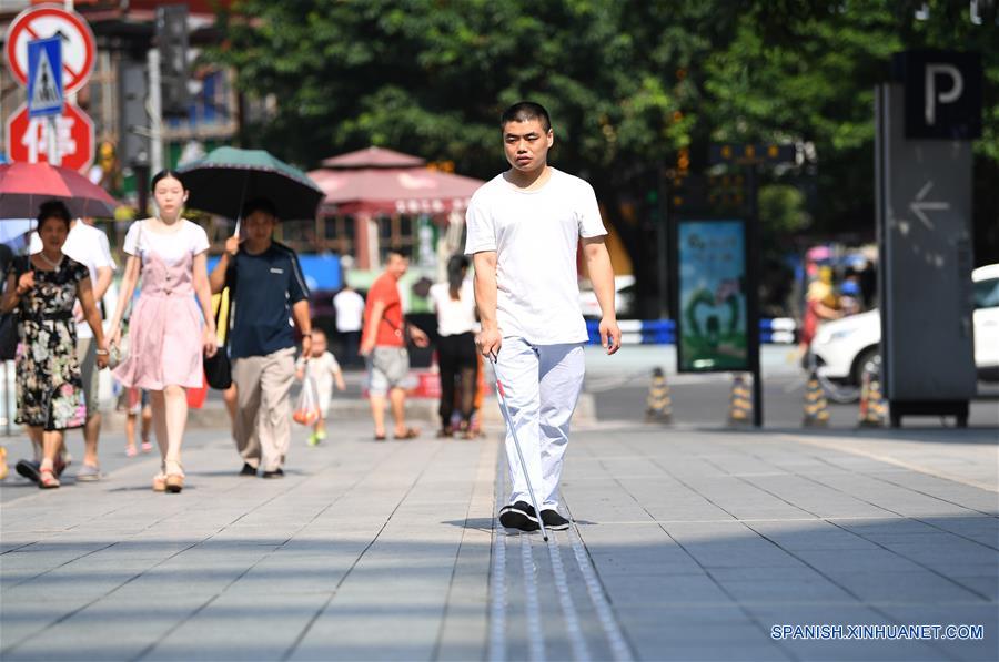 (1)CHINA-CHONGQING-SOCIEDAD-DISCAPACIDAD