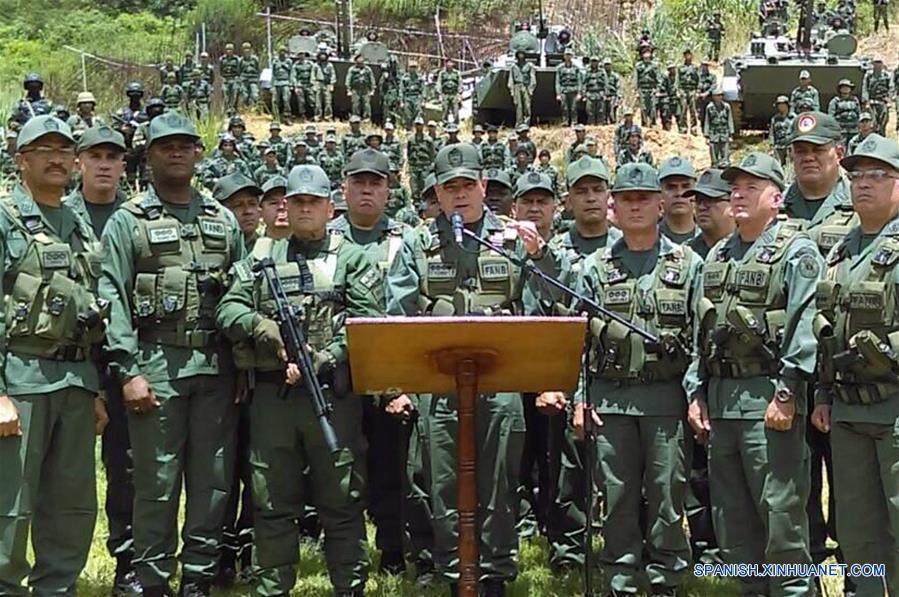 (4)VENEZUELA-CARACAS-MILITARES-EVENTO