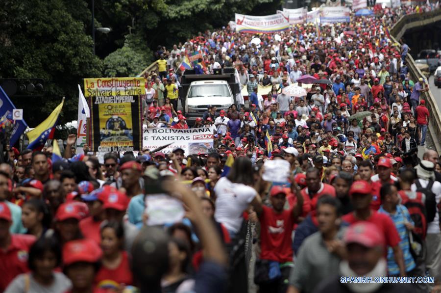 (2)VENEZUELA-CARACAS-SOCIEDAD-PROTESTA