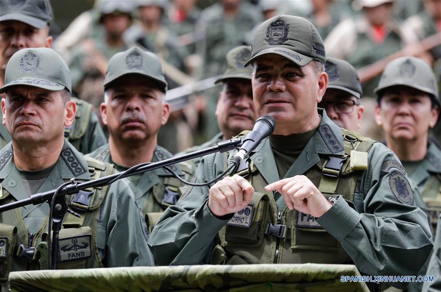 (1)VENEZUELA-CARACAS-MILITARES-EVENTO