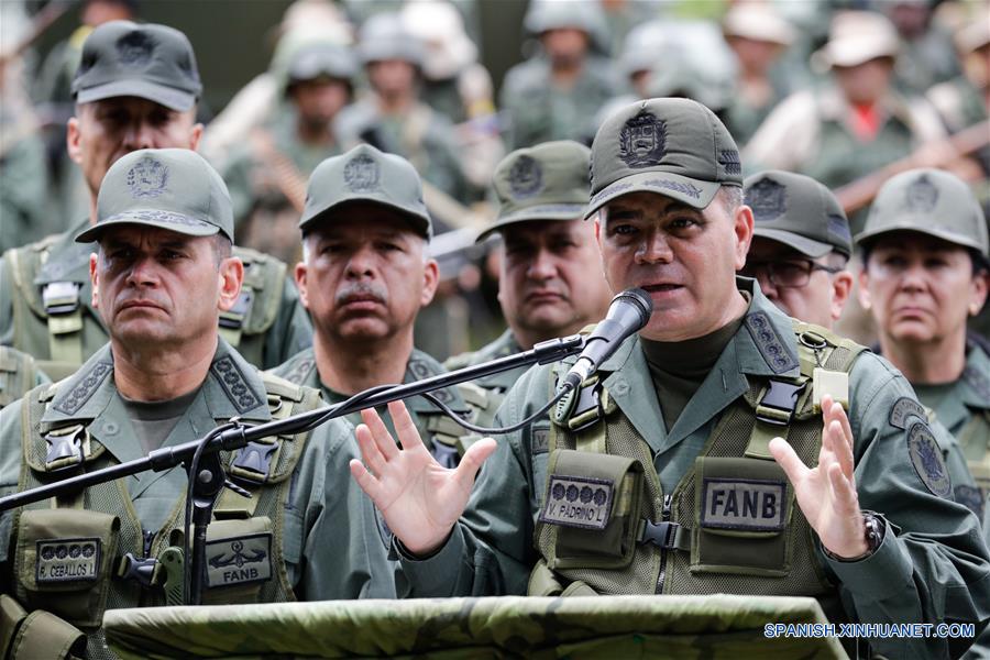 (3)VENEZUELA-CARACAS-MILITARES-EVENTO