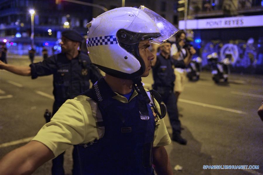 (21)ESPAÑA-BARCELONA-SEGURIDAD-VIOLENCIA