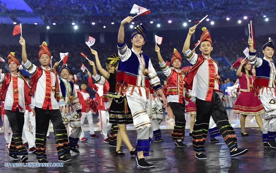 Los XIII Juegos Nacionales de China, llamados las 'miniolimpiadas' de China, fueron inaugurados hoy en el Estadio Centro Olímpico de Tianjin, llamado la 'Gota de Agua'.