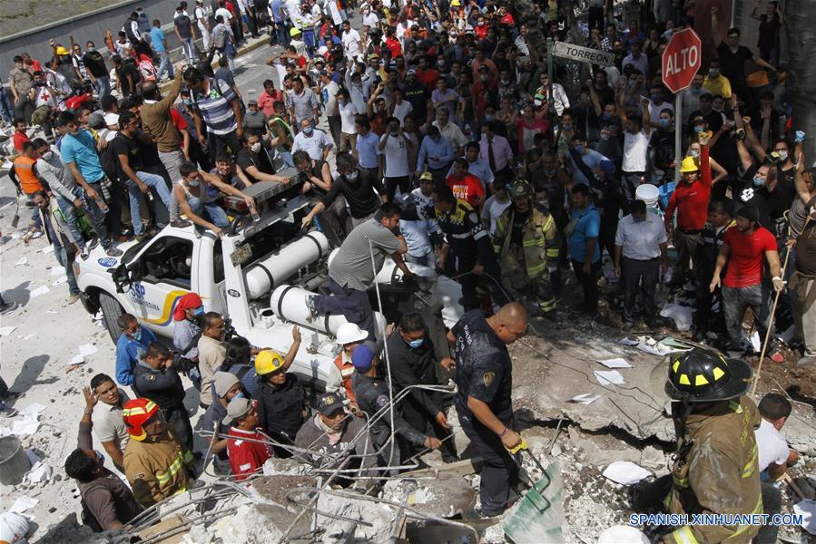 (68)MEXICO-CIUDAD DE MEXICO-MEDIO AMBIENTE-SISMO