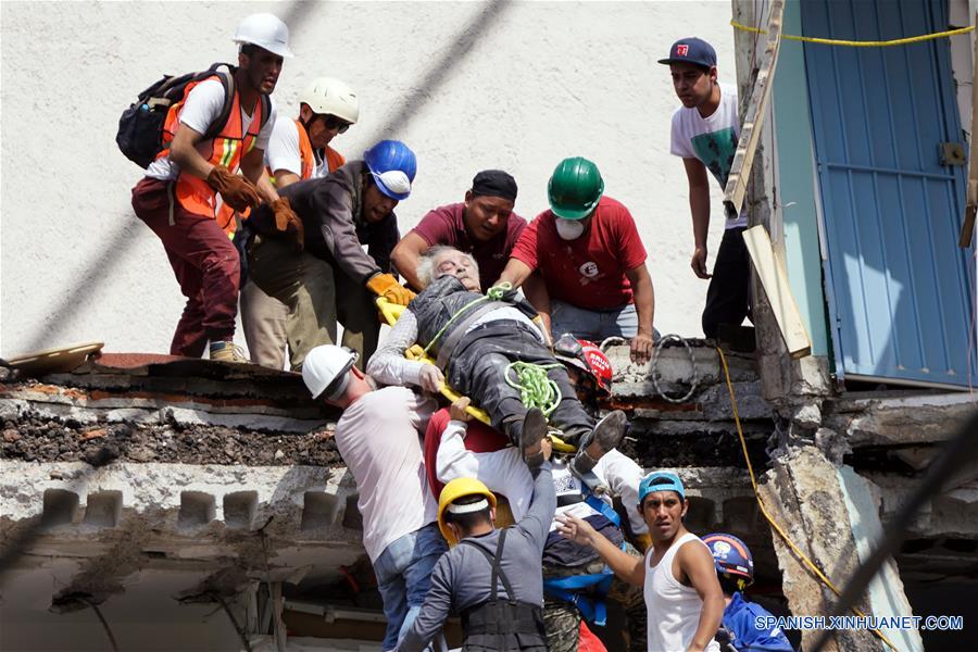 (81)MEXICO-CIUDAD DE MEXICO-MEDIO AMBIENTE-SISMO