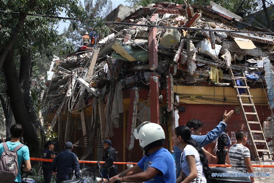 (77)MEXICO-CIUDAD DE MEXICO-MEDIO AMBIENTE-SISMO