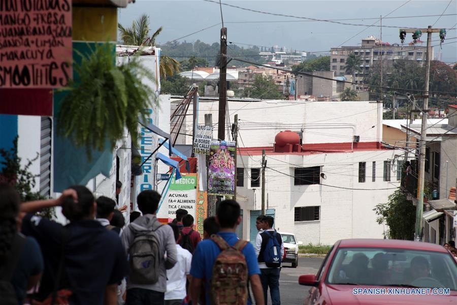 (84)MEXICO-MORELOS-MEDIO AMBIENTE-SISMO