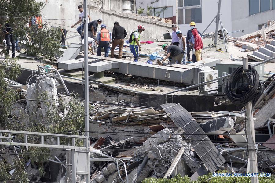 (91)MEXICO-CIUDAD DE MEXICO-SOCIEDAD-MEDIO-SISMO