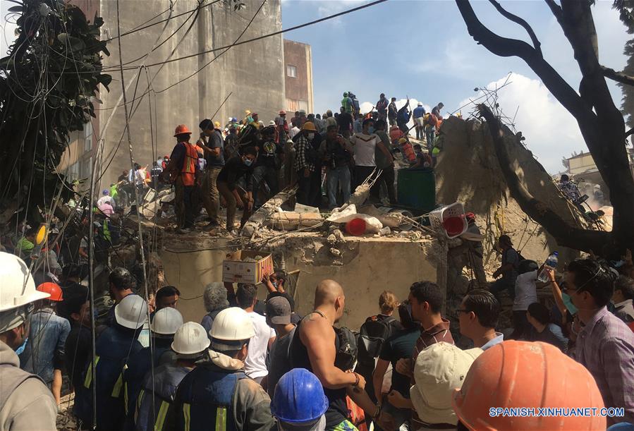 (93)MEXICO-CIUDAD DE MEXICO-MEDIO AMBIENTE-SISMO