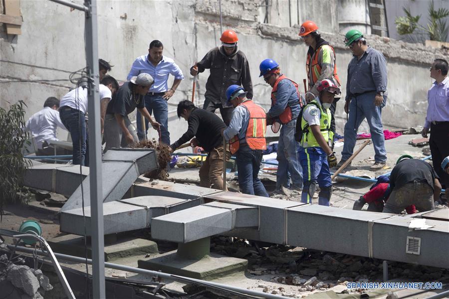 (94)MEXICO-CIUDAD DE MEXICO-MEDIO AMBIENTE-SISMO