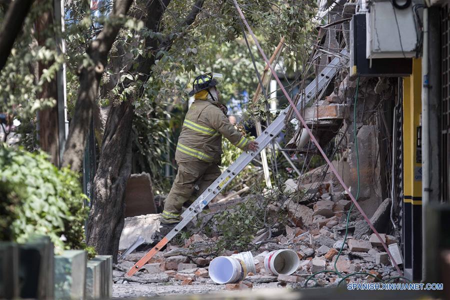 (96)MEXICO-CIUDAD DE MEXICO-MEDIO AMBIENTE-SISMO