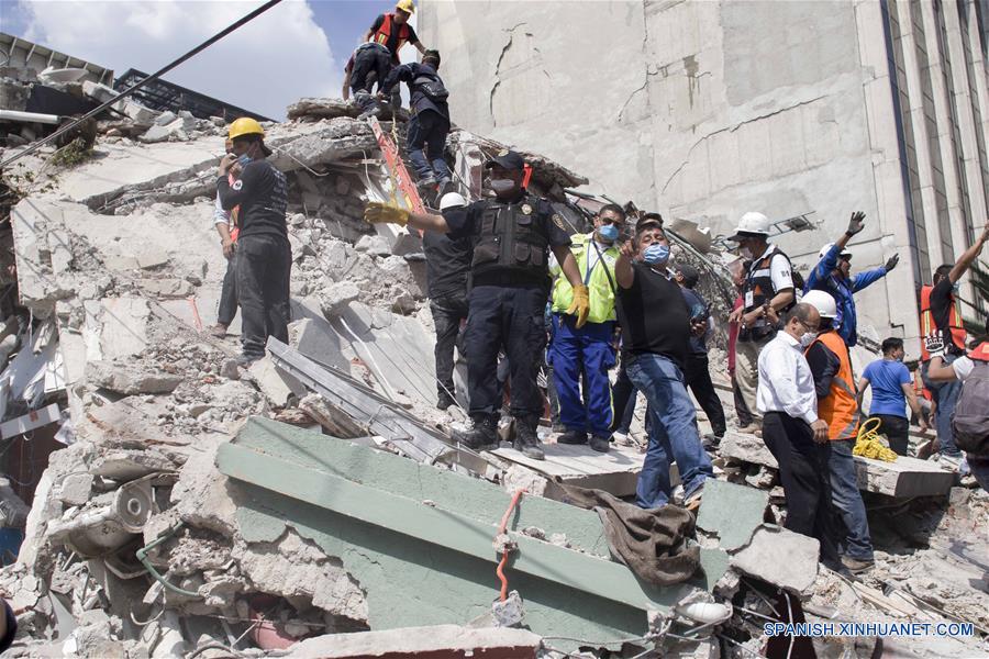 (97)MEXICO-CIUDAD DE MEXICO-MEDIO AMBIENTE-SISMO