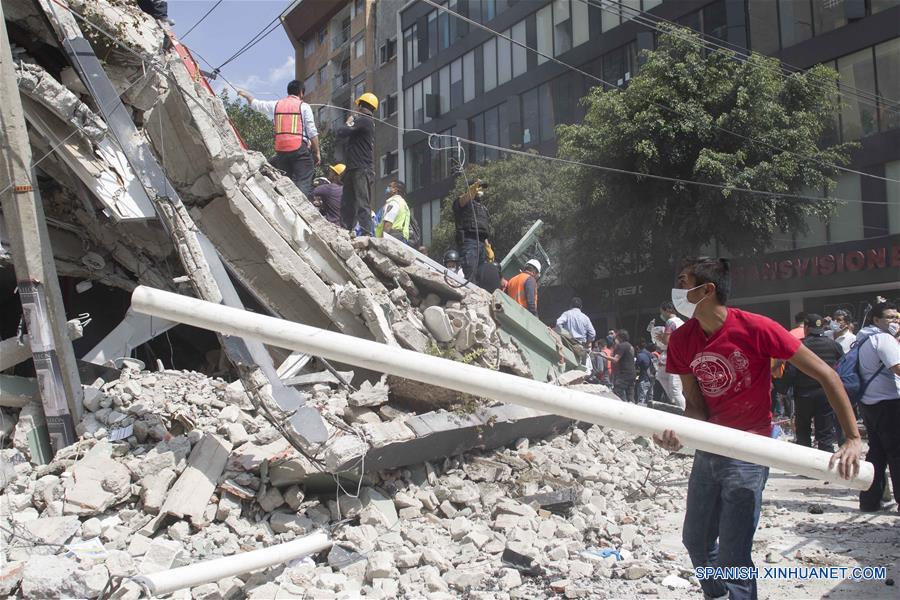 (99)MEXICO-CIUDAD DE MEXICO-MEDIO AMBIENTE-SISMO