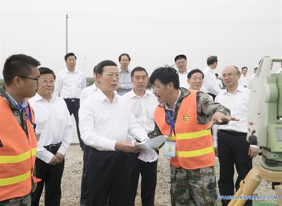 CHINA-XIONGAN NEW AREA-ZHANG GAOLI-INSPECTION (CN)