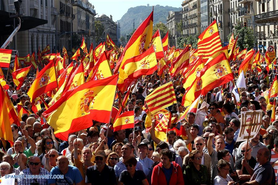 (2)ESPAÑA-BARCELONA-SOCIEDAD-PROTESTA
