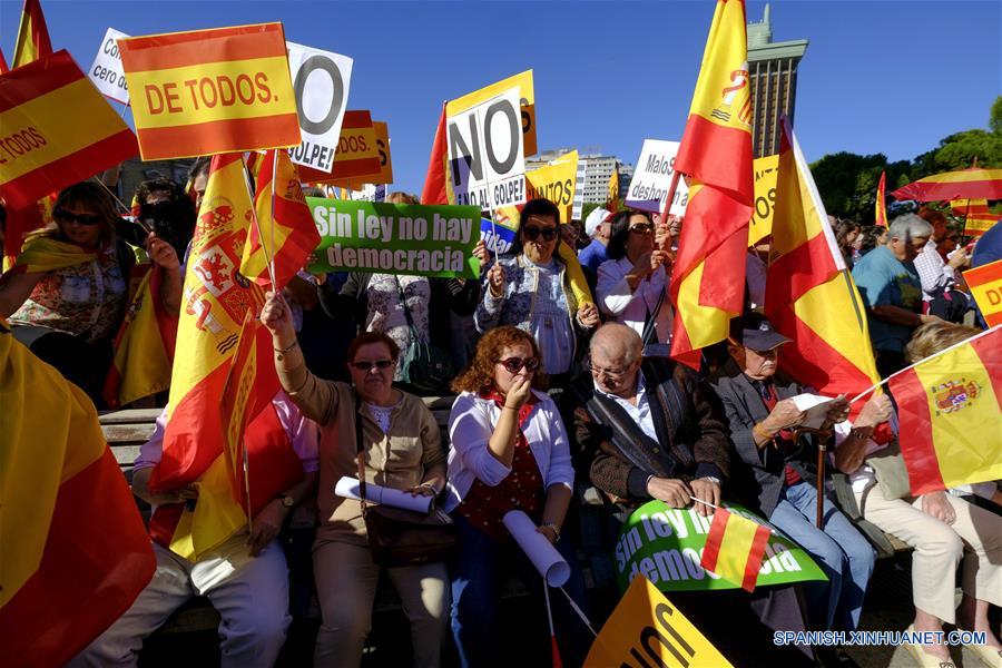 (4)ESPAÑA-MADRID-SOCIEDAD-PROTESTA