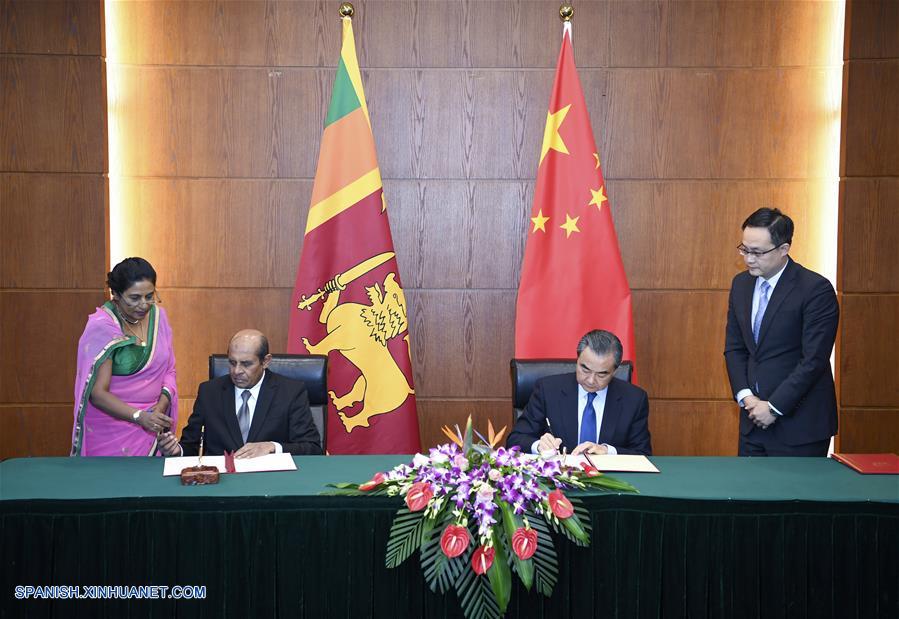 China está dispuesta a mejorar la cooperación con Sri Lanka en el marco de la Iniciativa de la Franja y la Ruta, manifestó hoy lunes el ministro de Relaciones Exteriores, Wang Yi.