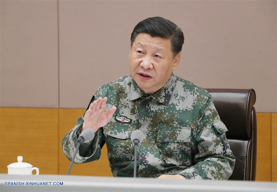 El presidente de China, Xi Jinping, dió instrucciones hoy a las fuerzas armadas de que mejoren su capacidad de combate y su preparación para la guerra.
