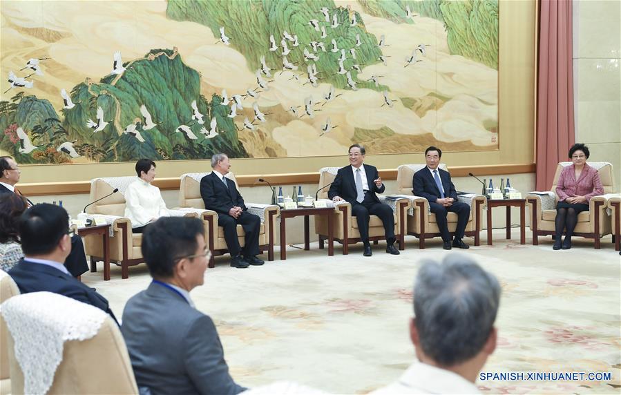 CHINA-BEIJING-YU ZHENGSHENG-TAIWAN-LAWMAKERS-MEETING (CN)