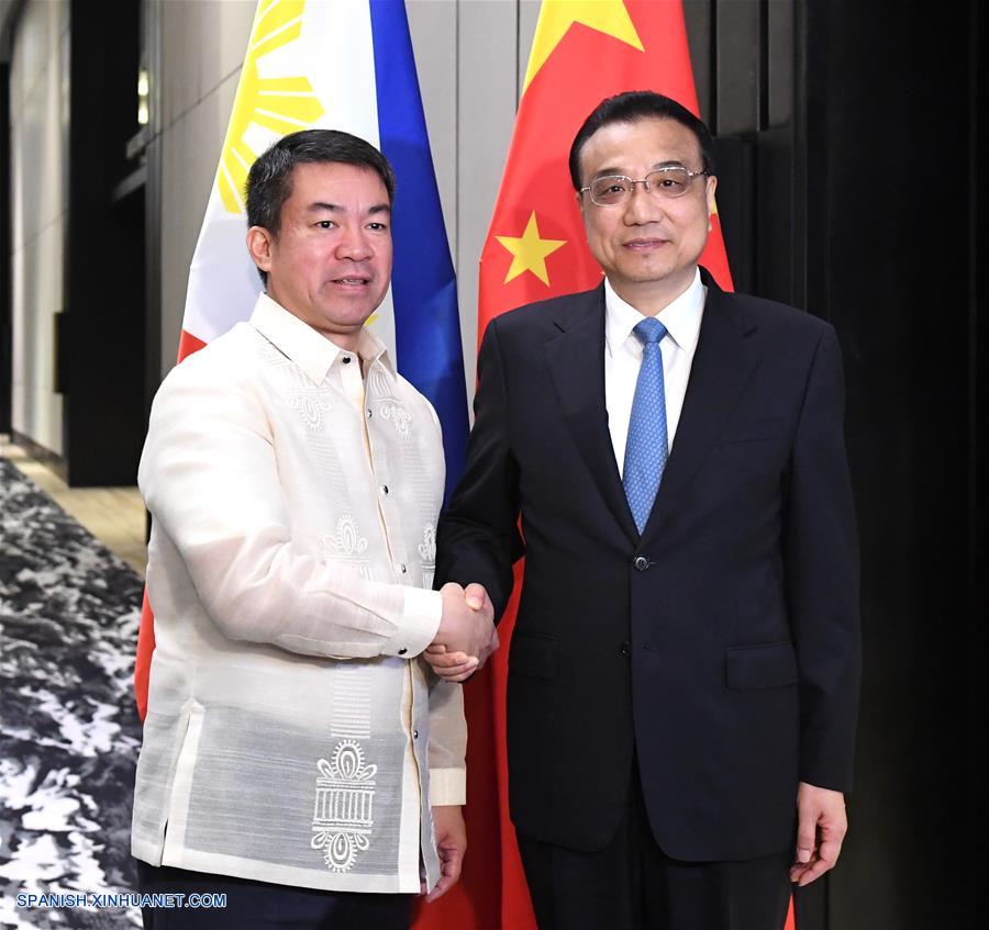 PHILIPPINES-CHINA-LI KEQIANG-PIMENTEL-MEETING