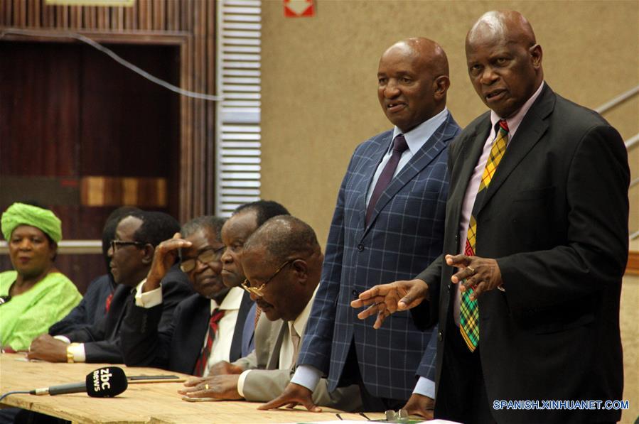 (2)ZIMBABUE-HARARE-POLITICA-EVENTO