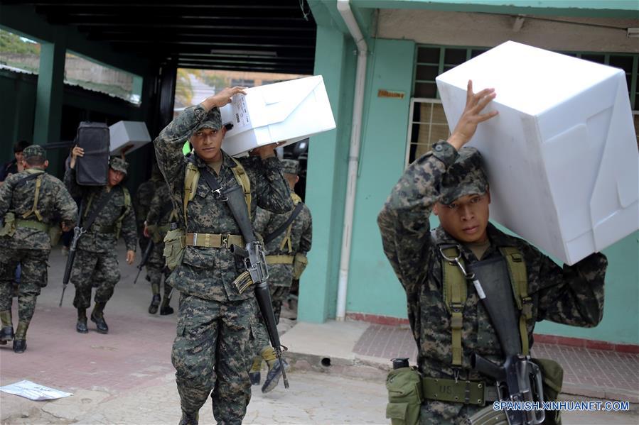(1)HONDURAS-TEGUCIGALPA-POLITICA-ELECCIONES