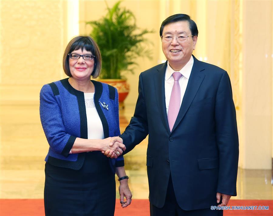 CHINA-BEIJING-ZHANG DEJIANG-SERBIA-TALKS (CN)