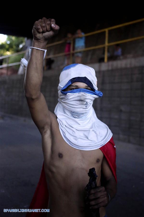 (16)HONDURAS-TEGUCIGALPA-SOCIEDAD-PROTESTA