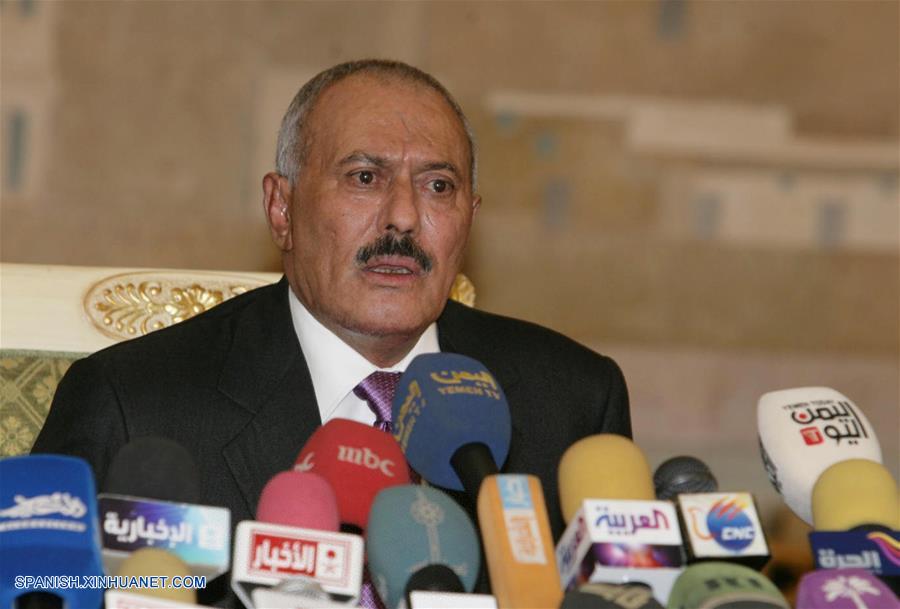 （国际）（4）消息人士称也门前总统萨利赫被胡塞武装打死