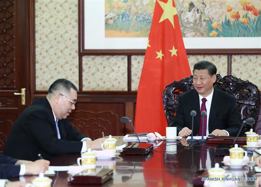 CHINA-BEIJING-XI JINPING-MACAO-MEETING (CN)
