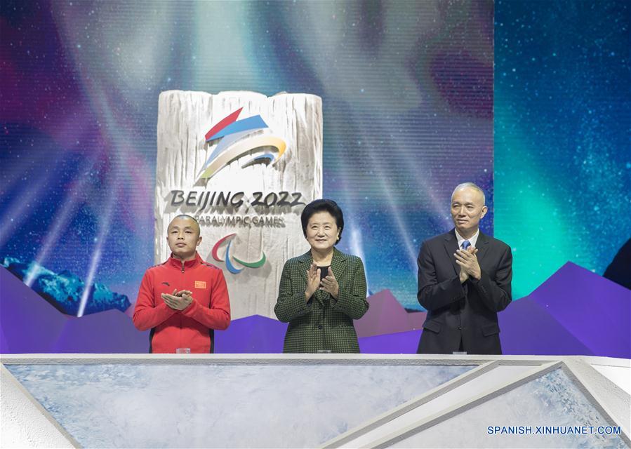 CHINA-BEIJING-LIU YANDONG-2022 PARALYMPIC WINTER GAMES EMBLEM-LAUNCH (CN)