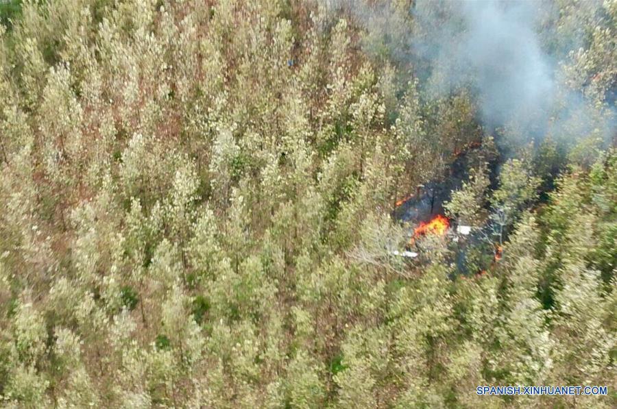 (1)COSTA RICA-GUANACASTE-ACCIDENTE-AVION