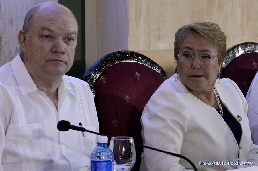 (2)CUBA-HABANA-CHILE-POLITICA-VISITA