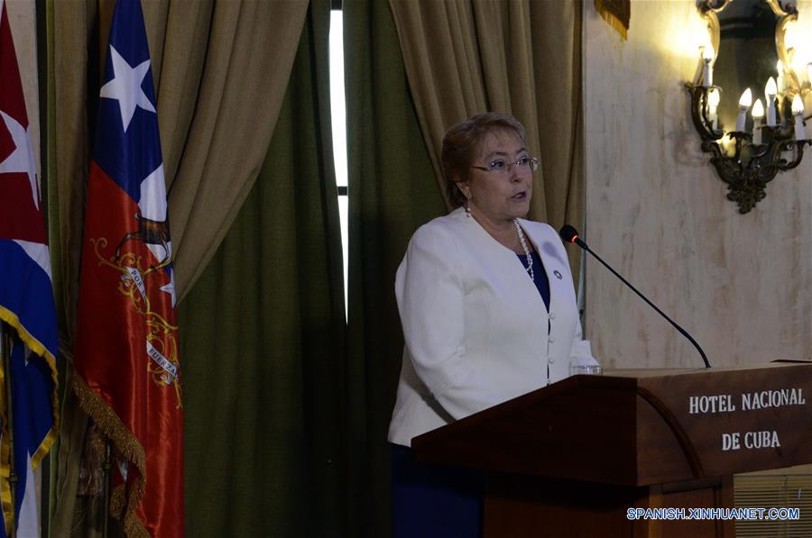 (6)CUBA-HABANA-CHILE-POLITICA-VISITA