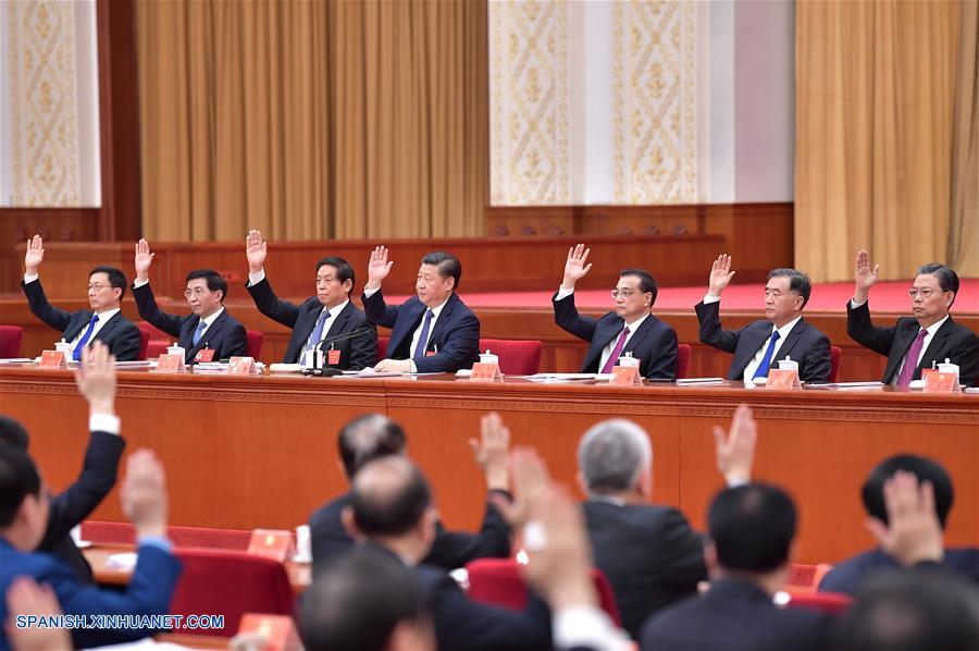 El Comité Central del Partido Comunista de China propuso hoy incluir el pensamiento de Xi Jinping sobre el socialismo con peculiaridades chinas de la nueva época en la Constitución del país.