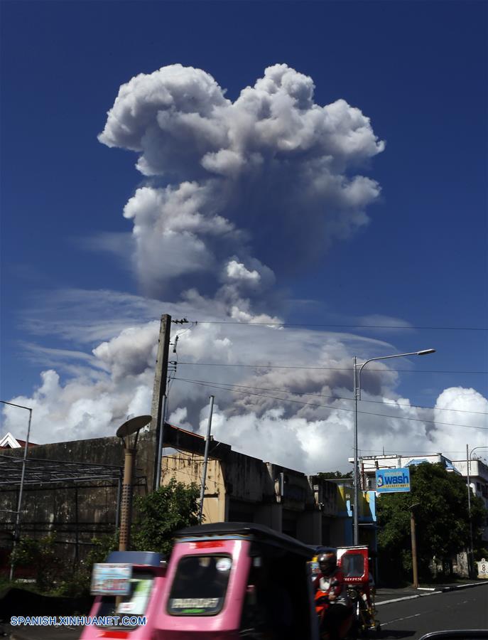 (1)FILIPINAS-ALBAY-MEDIO AMBIENTE-VOLCAN