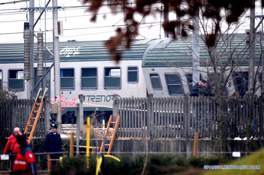 (1)ITALIA-MILAN-ACCIDENTE-TREN