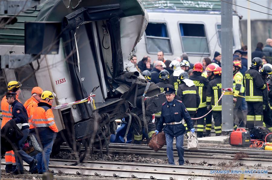 (3)ITALIA-MILAN-ACCIDENTE-TREN