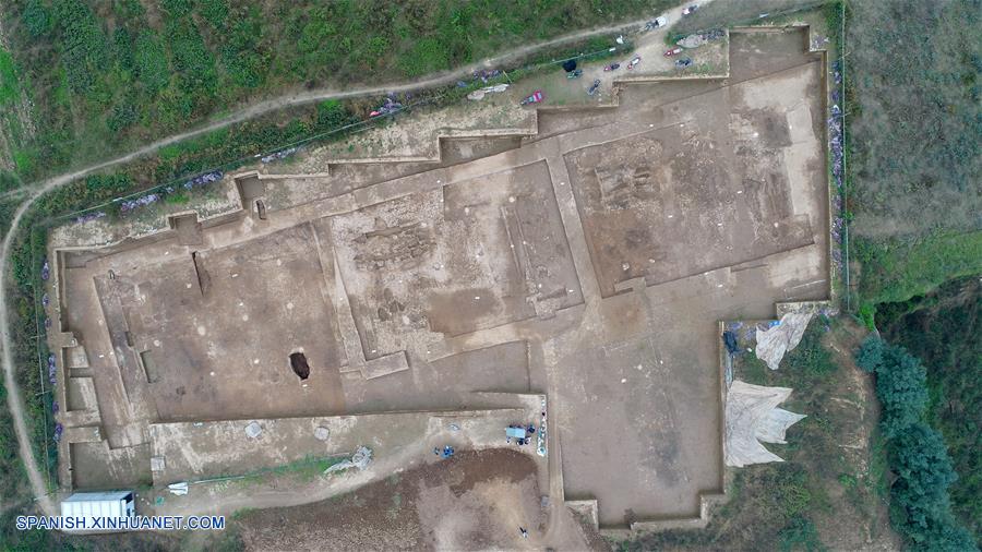 Arqueólogos de la provincia noroccidental china de Shaanxi han desenterrado las ruinas de un edificio gubernamental del que se cree que pudo ser un departamento musical de la dinastía Qin (221-207 a.C.).