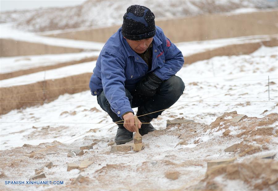 Arqueólogos de la provincia noroccidental china de Shaanxi han desenterrado las ruinas de un edificio gubernamental del que se cree que pudo ser un departamento musical de la dinastía Qin (221-207 a.C.).