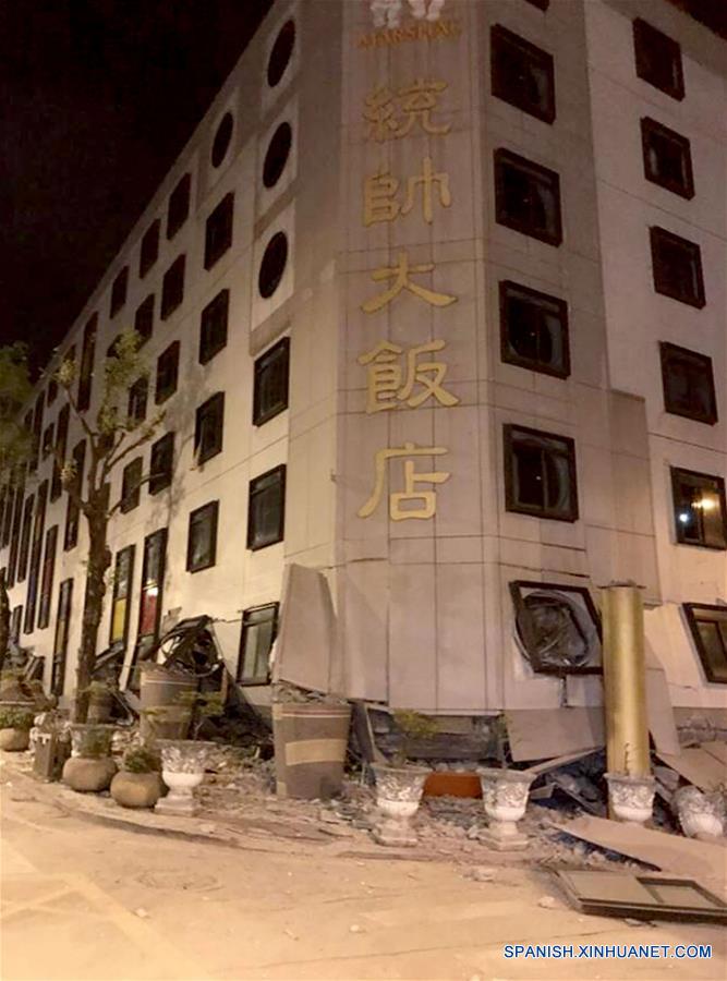 (2)CHINA-HUALIEN-MEDIO AMBIENTE-SISMO